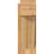 Ekena Millwork Traditional Block Rough Sawn Outlooker, Western Red Cedar, 8"W x 18"D x 22"H OUT08X18X22TRA05RWR - alternate 4